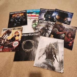 Game Informer Magazines Lot Of 10, Years 2011-2012, Like New